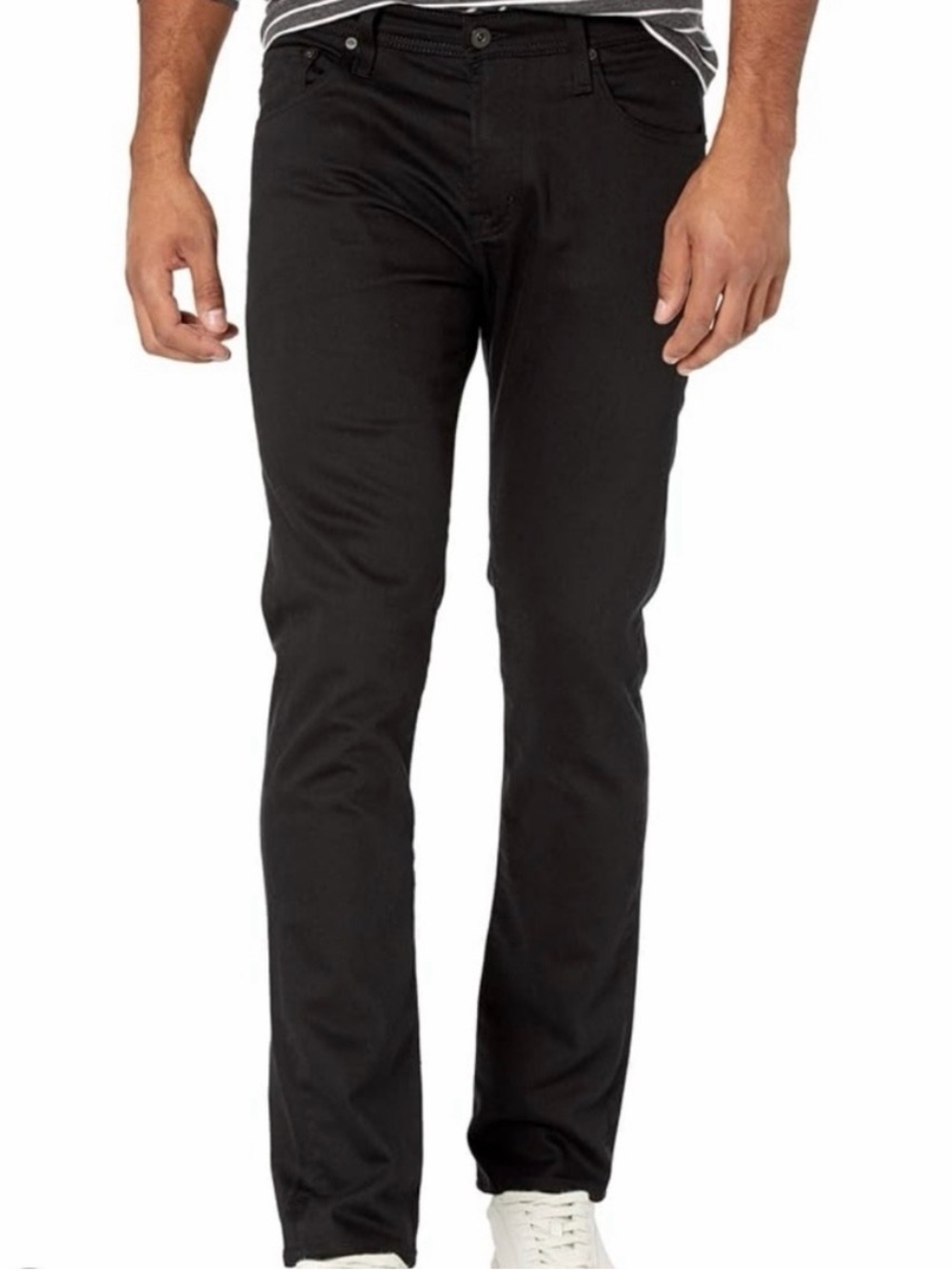 Men's Adriano Goldschmied The Nomad Modern Slim Straight Black Jeans